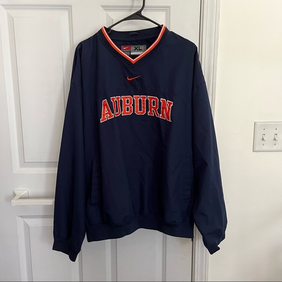 Nike Other - Nike Auburn V Neck Windbreaker